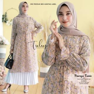  TULUS  FLAREYA TUNIC ATASAN TUNIK FASHION CEWEK Shopee 