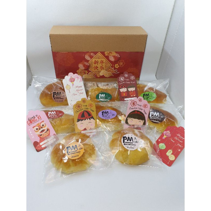 

Hamper / Kado / Bingkisan Roti Homemade PM Lembut / Empuk / Murah