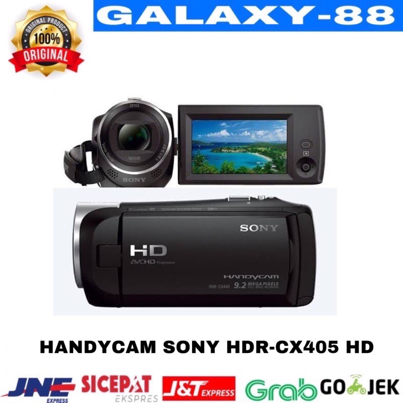 Handycam Sony HDR-CX405 Camcorder sony cx405 Original