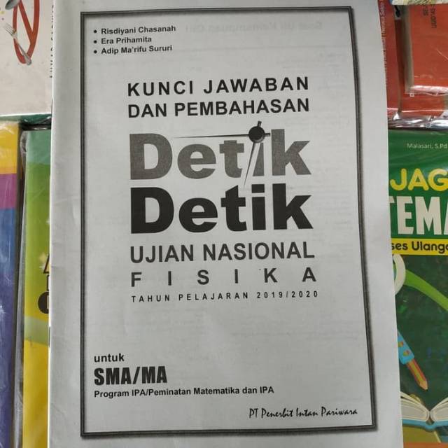Kunci Jawaban Detik Detik Un Fisika Sma 2020 Shopee Indonesia