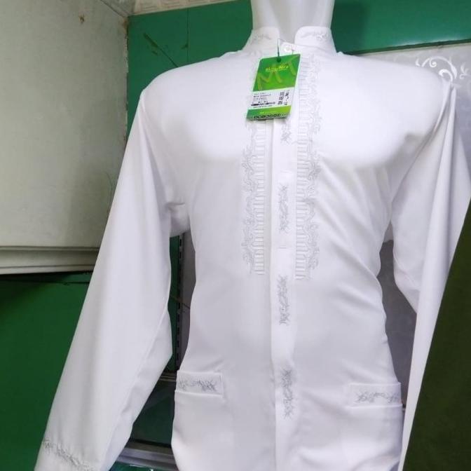 BAJU KOKO AL MIA MT ORIGINAL(PUTIH)