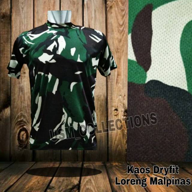 Kaos Dryfit Loreng Malpinas / kaos loreng dryfit glosir
