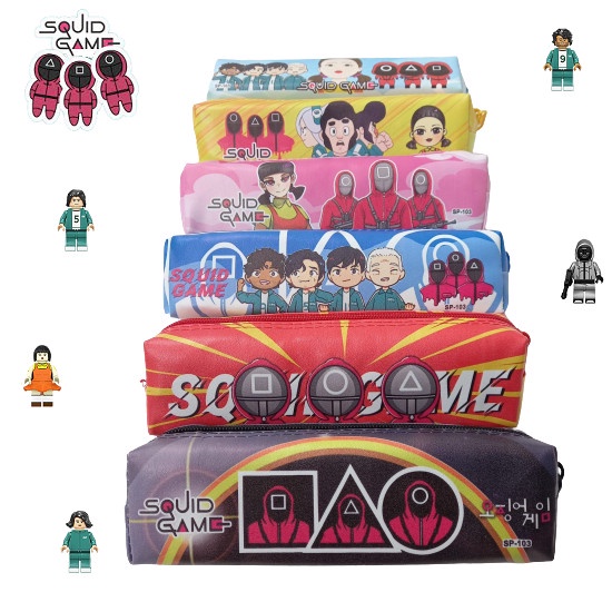 KOTAK PENSIL LUCU MOTIF SNACK UKURAN 21 x 6 x 5cm-2