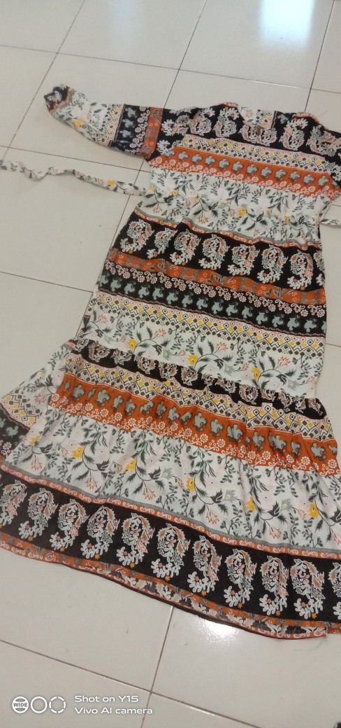 Gamis Batik Terlaris | Gamis Batik Syari
