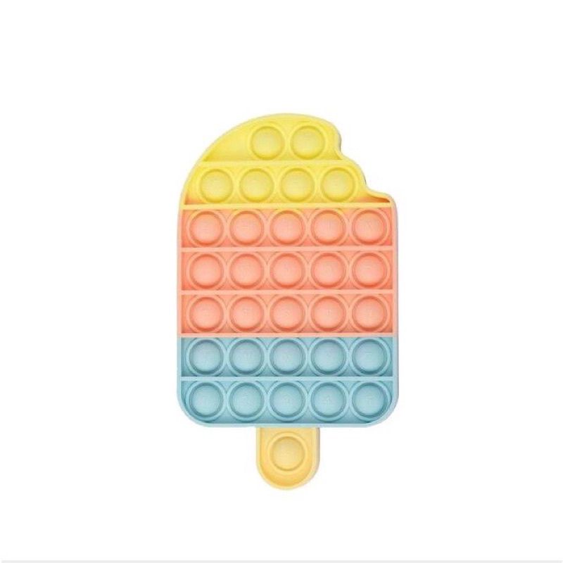 POP IT MURAH RAINBOW  fidget push Pop It Fidget Toy Push mainan anak-Popsile pastel
