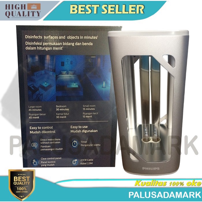 Cintramelin - Philips Lampu Uvc Sterilizer Disinfeksi Virus & Bakteri