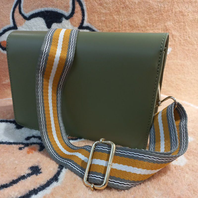 OKIDOKI SLING BAG GREEN / TAS WANITA TALI STRAP