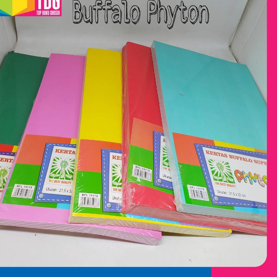 

Star 10.10 1 PACK (100 LEMBAR) KERTAS BUFFALO POLOS PHYTON PART 01