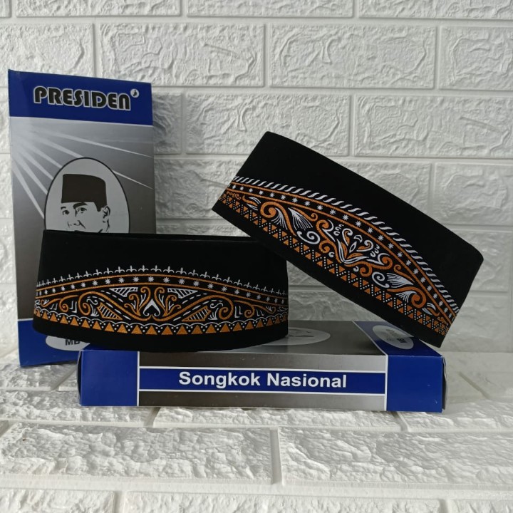 Peci Songkok Nasional Bordir Exclusive Anti air