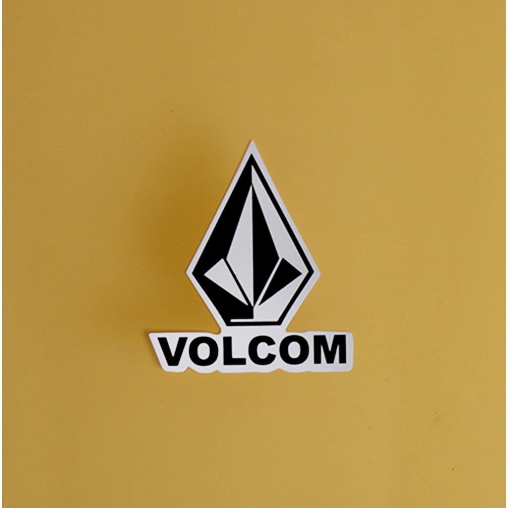 STIKER GRAFTAC - VOLCOM - STIKER AESTHETIC LAPTOP, AKSESORIS HP, ANTI AIR, MOTIF,HELM.