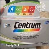 Centrum Silver Multivitamin dan Multiminerals Plus Isi 100 impor