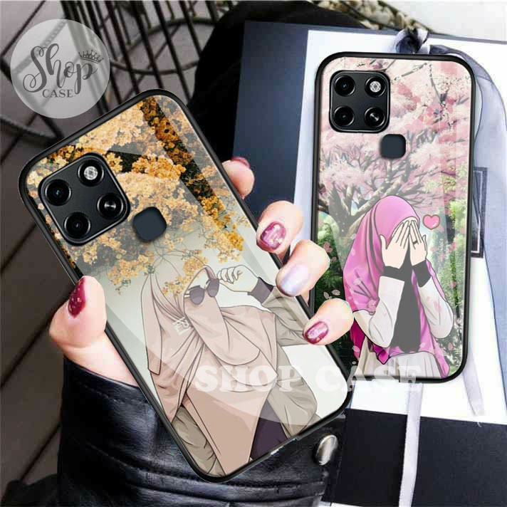 Softcase Glass Infinix Smart 6 - Case Infinix Smart 6 - Kesing Infinix Smart 6 - Casing Infinix Smar