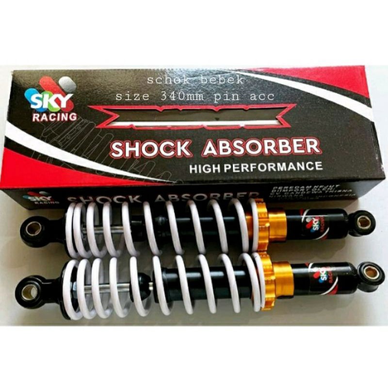 Shockbreaker Atau Shockbreker Variasi Belakang Motor Ukuran 340mm Bebek Series 811 harga 1set