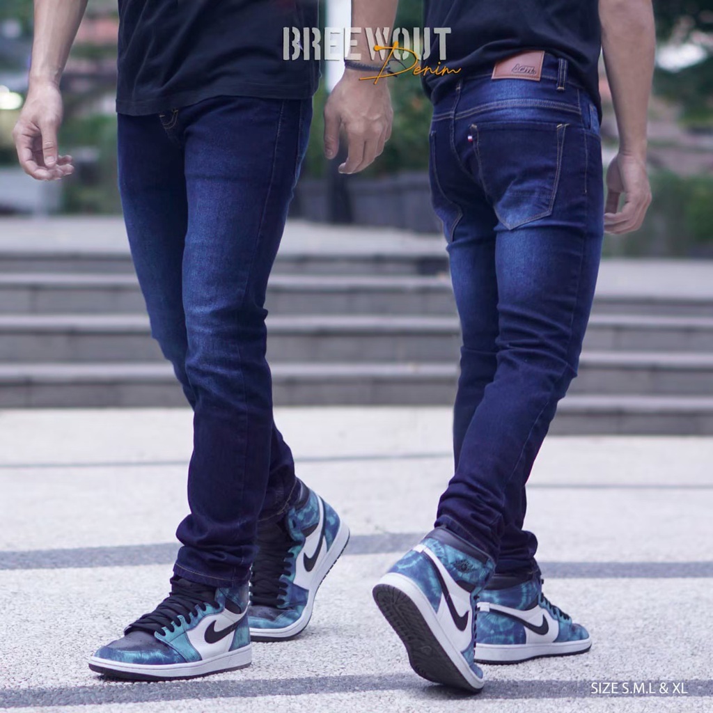 Celana Jeans Denim Panjang/Celana Slim fit ROCKMAKER Terlaris