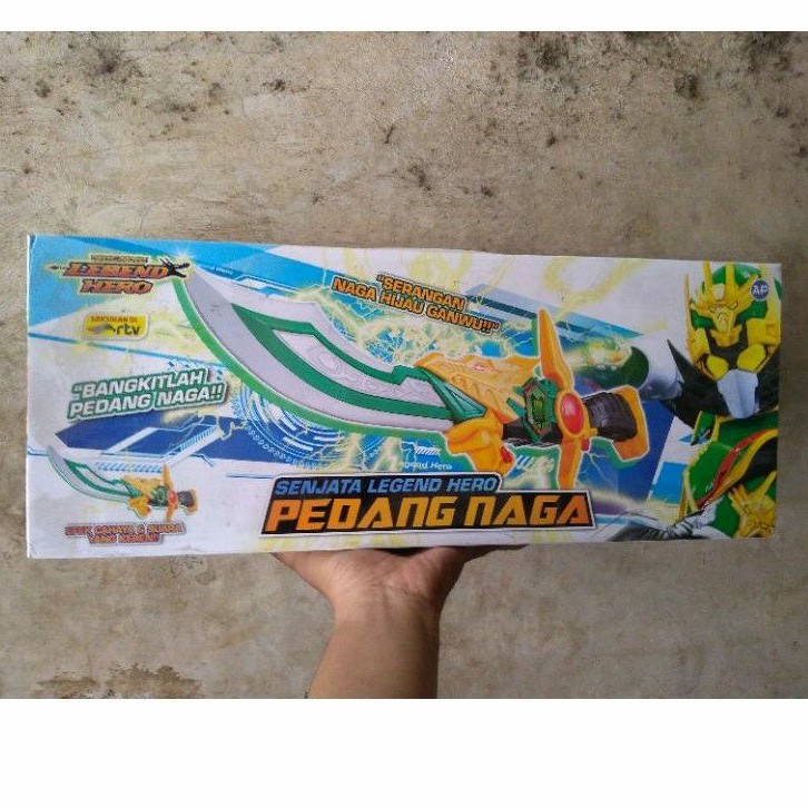 Mainan senjata legend hero pedang naga ganwu