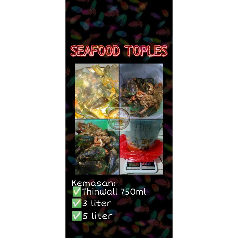

Paket seafood mix toples