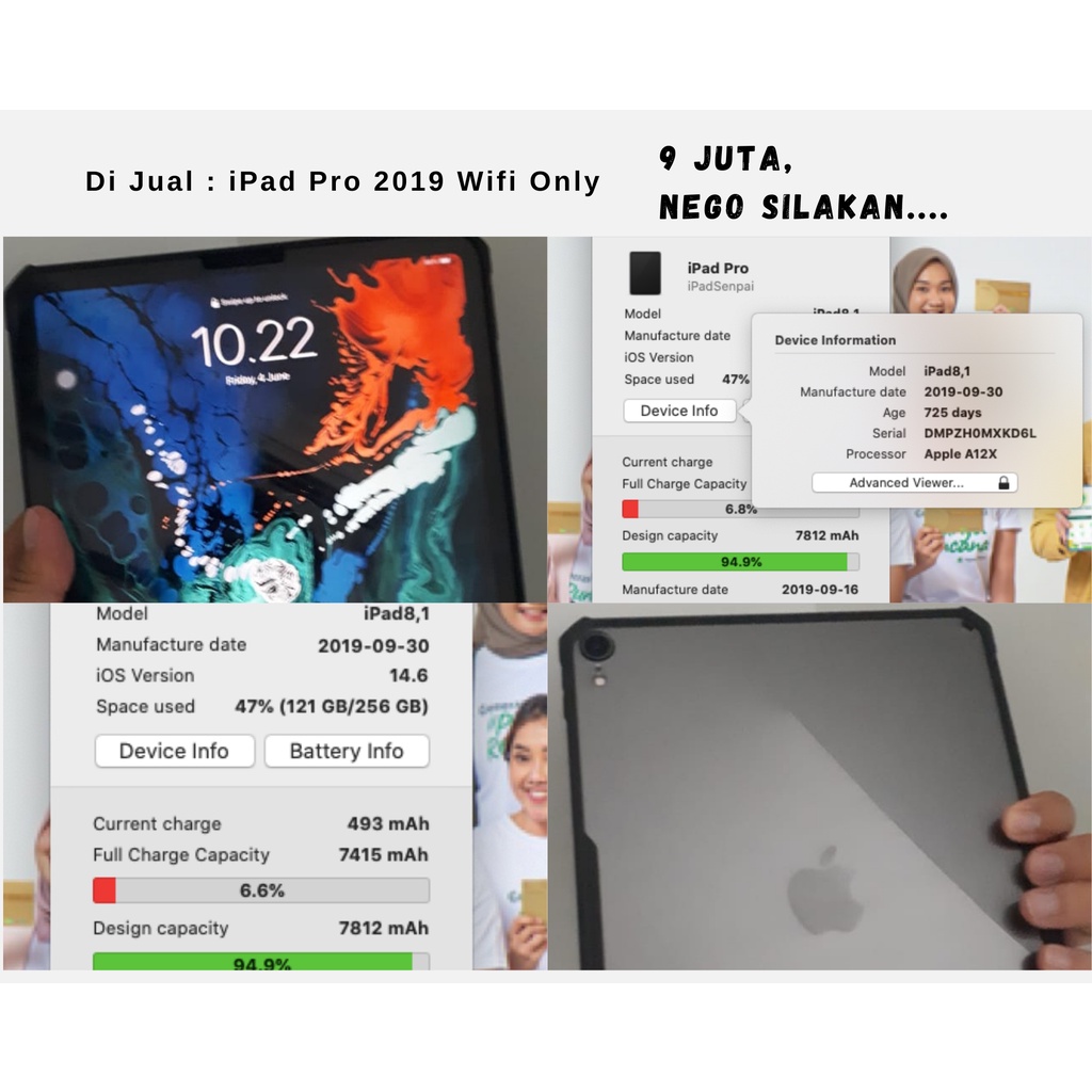 iPad Pro 2019 (Wifi) 256 GB second