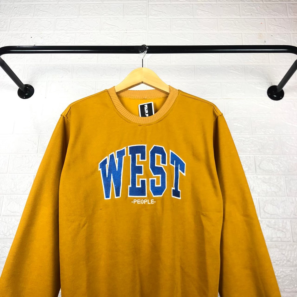 Sweater Crewneck West South North Easy | SWEATER WANITA WEST - SWEATSHIRT WEST - JAKET WEST - CREWNECK WEST