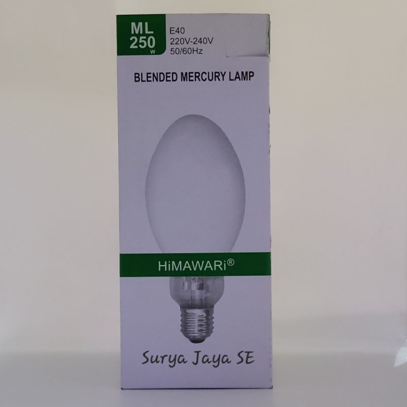 Lampu Merkuri Lampu Jalan ML 250 Watt 500 Watt Himawari Cahaya Kuning