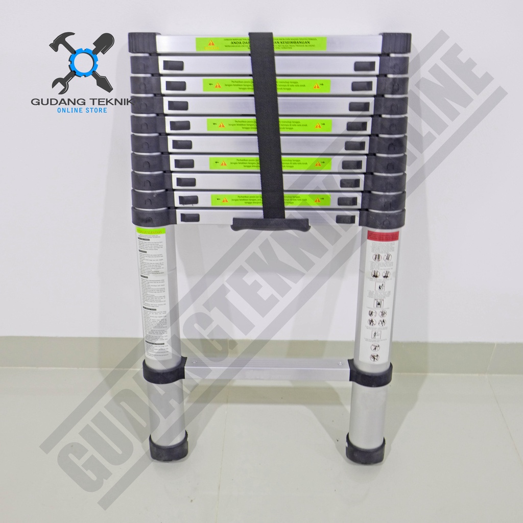 Tangga Teleskopik Single Type I 4.4 meter Mollar - Telescopic Ladder Tipe i Single 4.4m