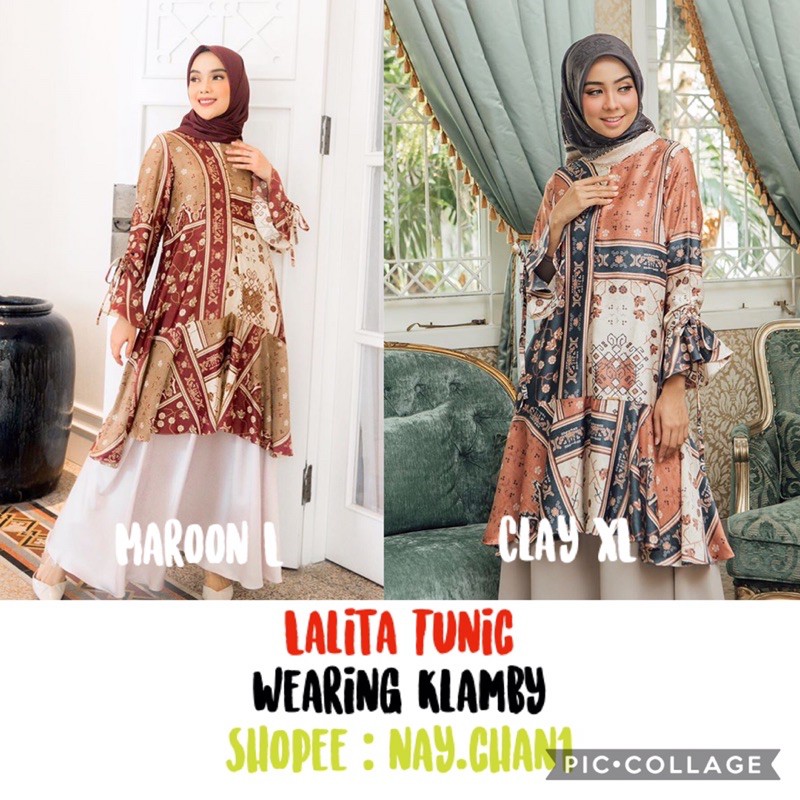 Lalita Tunic Wearing Klamby