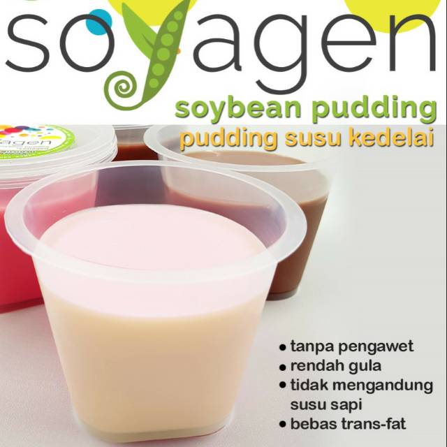 

SOYAGEN - Soybean Pudding ber-Collagen! Lezat dan sehat!
