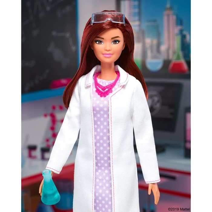 barbie scientist doll