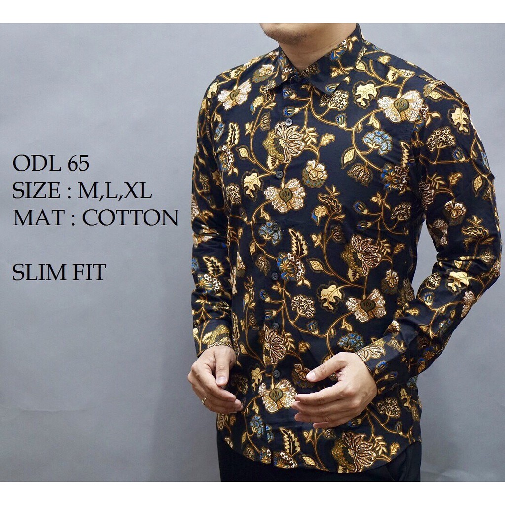 Download Desain  Baju Batik  Lengan Panjang Pria  Desaprojek