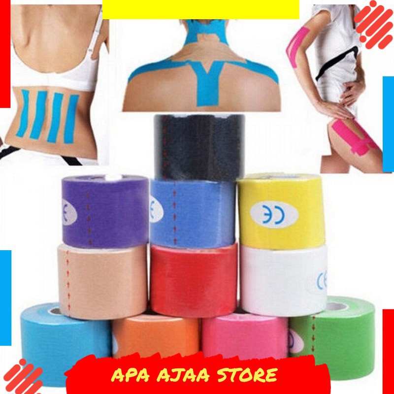 Termurah ! Sport Elastic Kinesiology Tape Medical Bandage Injury Support - KT