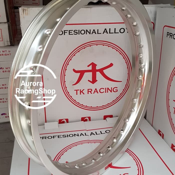 Q.W359 Velg TK Bright 18 x 250 Hole 36 warna Silver