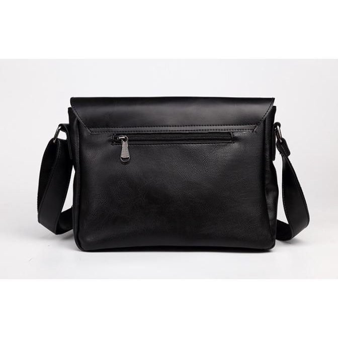 Promo Tas Selempang Kulit Pria Tas Kulit Pria Tas Kerja Pria Evoque Hitam Terlaris