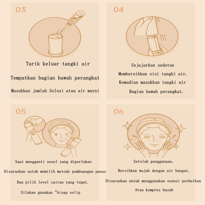 Inface Facial Alat Pembersih Komedo 40°C Suhu Konstan SPA Instrumen Perawatan Kulit Kecantikan Tiga Kepala Hisap Electric Acne Clean Blackhead Black Point Vacuum Negatif Sirkulasi Air Tekanan Wajah Penuh Aqua Peel Termal Perangkat Wajah CF-07E