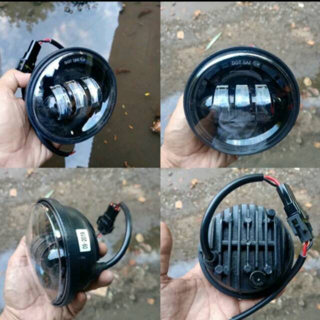 Daymaker c70 headlamp c70 lampu depan c70 daymaker original import 4.5 inchi