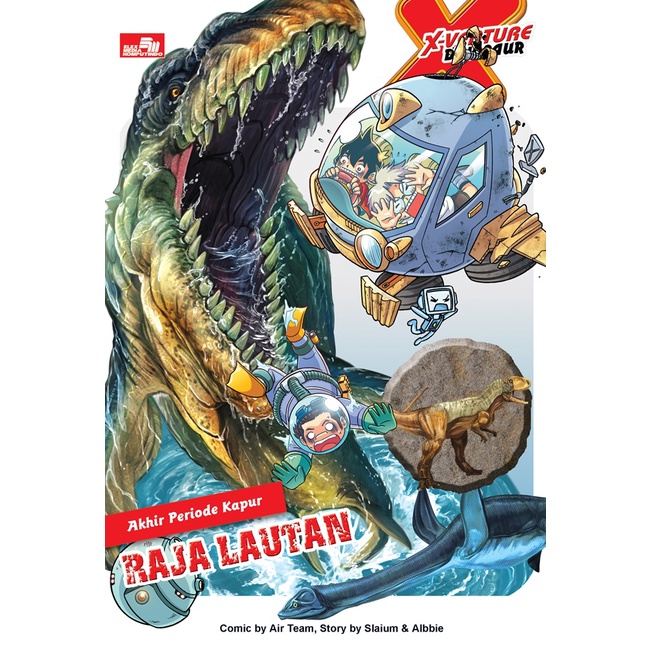 Gramedia Banjarbaru - X-VENTURE DINOSAUR - RAJA LAUTAN