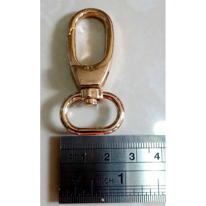 pengait tas besi paket import 2,5cm/kew kew kait tas besi anti karat cantolan tas/aksesoris tas