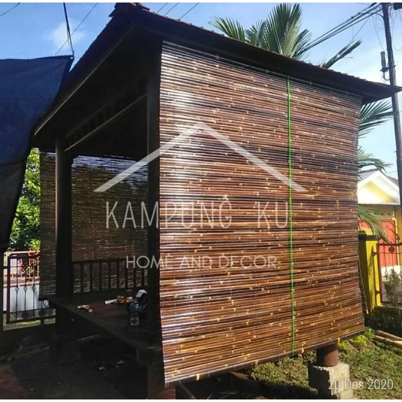 Tirai Bambu 250 x 200 / Tirai Bambu Gulung / Kerai Bambu / Tirai Gulung / Krey Bambu / Krei Bambu