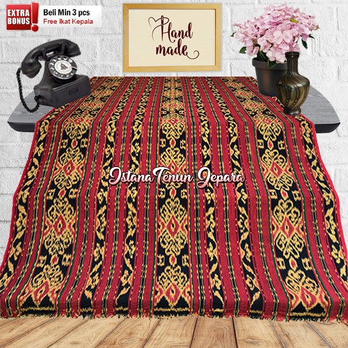 Kain Tenun Ikat Blanket Troso Terbaru Motif Batik Etnik