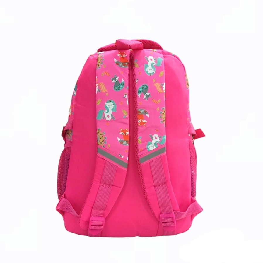 Tas Sekolah Anak Perempuan SD Ransel Unicorn Powa HL 188-3 Import + Free Aksesoris - Skoola