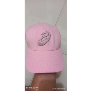 TOPI ASICS FLEXFIT BUILDUP SIZE S-M