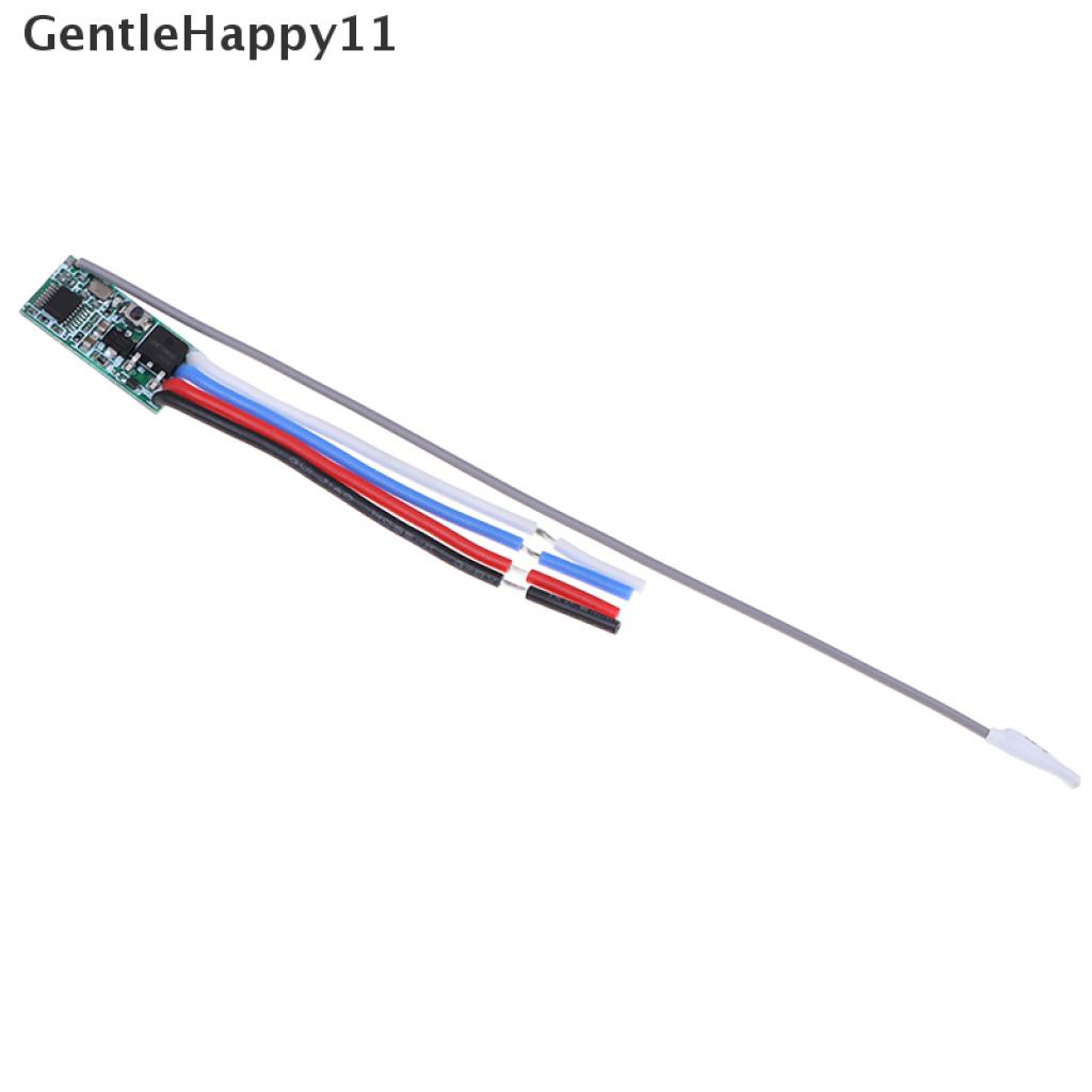 Gentlehappy Modul relay receiver RF 1CH 433Mhz Untuk remote control wireless