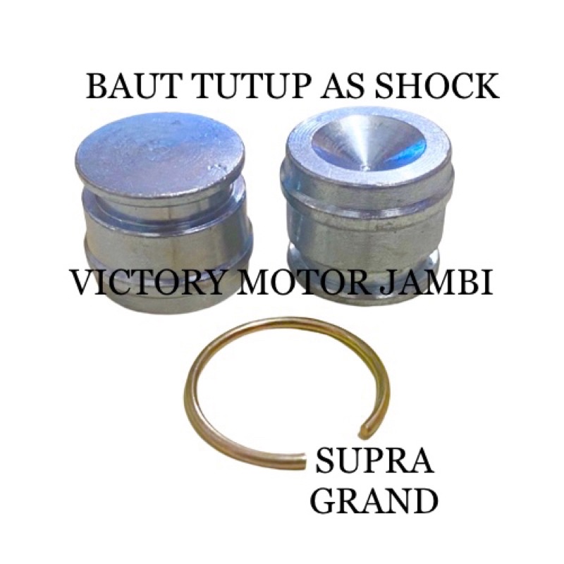 BAUT TUTUP AS SHOCK DEPAN SET SUPRA GRAND
