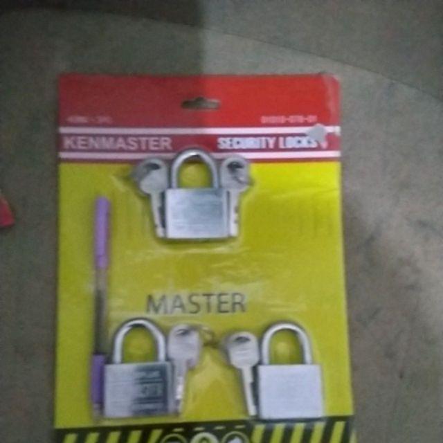 Kenmaster Gembok Master Key 40mm - 3 Buah