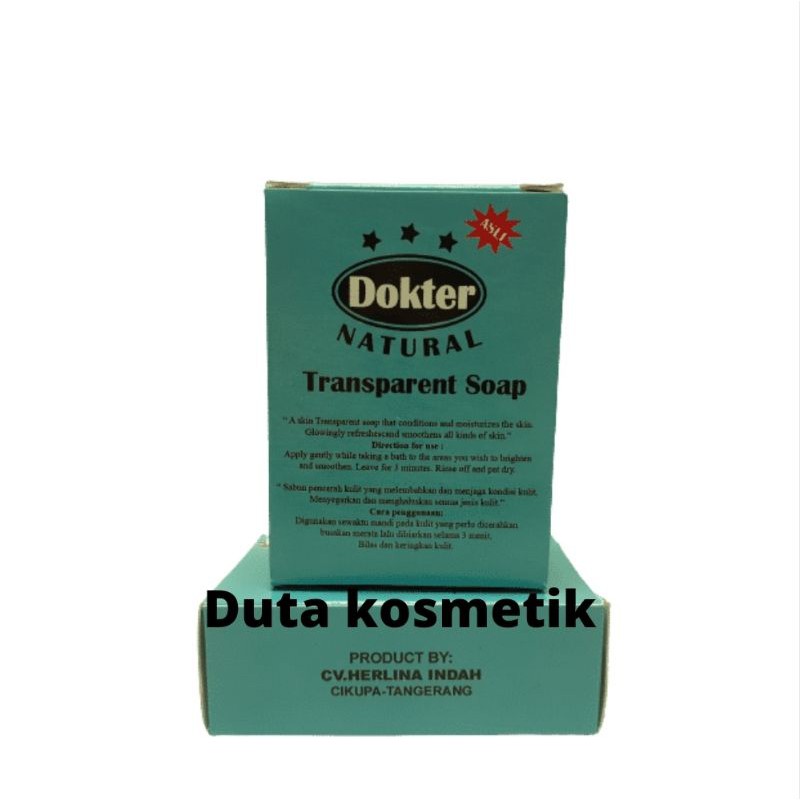 SABUN DOKTER BIRU ASLI 60gram - New