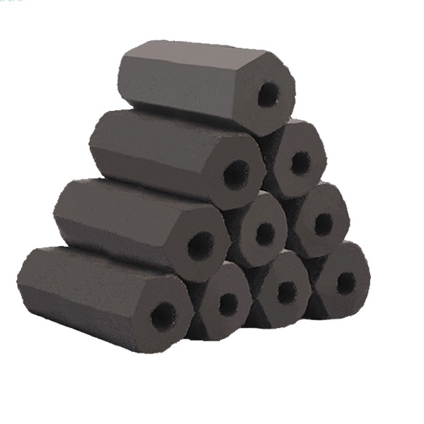 arang briket hexagonal / arang barbeque charcoal 250 GR