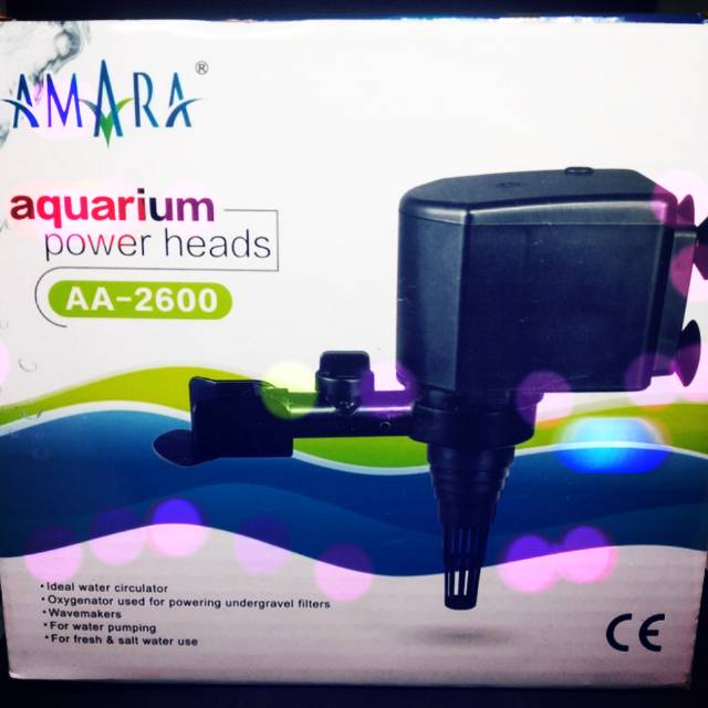 Pompa Aquarium Amara 2600 Power Head Amara 2600 Pompa Air Aquarium