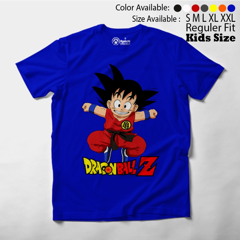 Dragon Ball Z - Son Go Ku - Anime , Baju Anak / Kaos Atasan Anak Laki Laki / Kids T Shirt