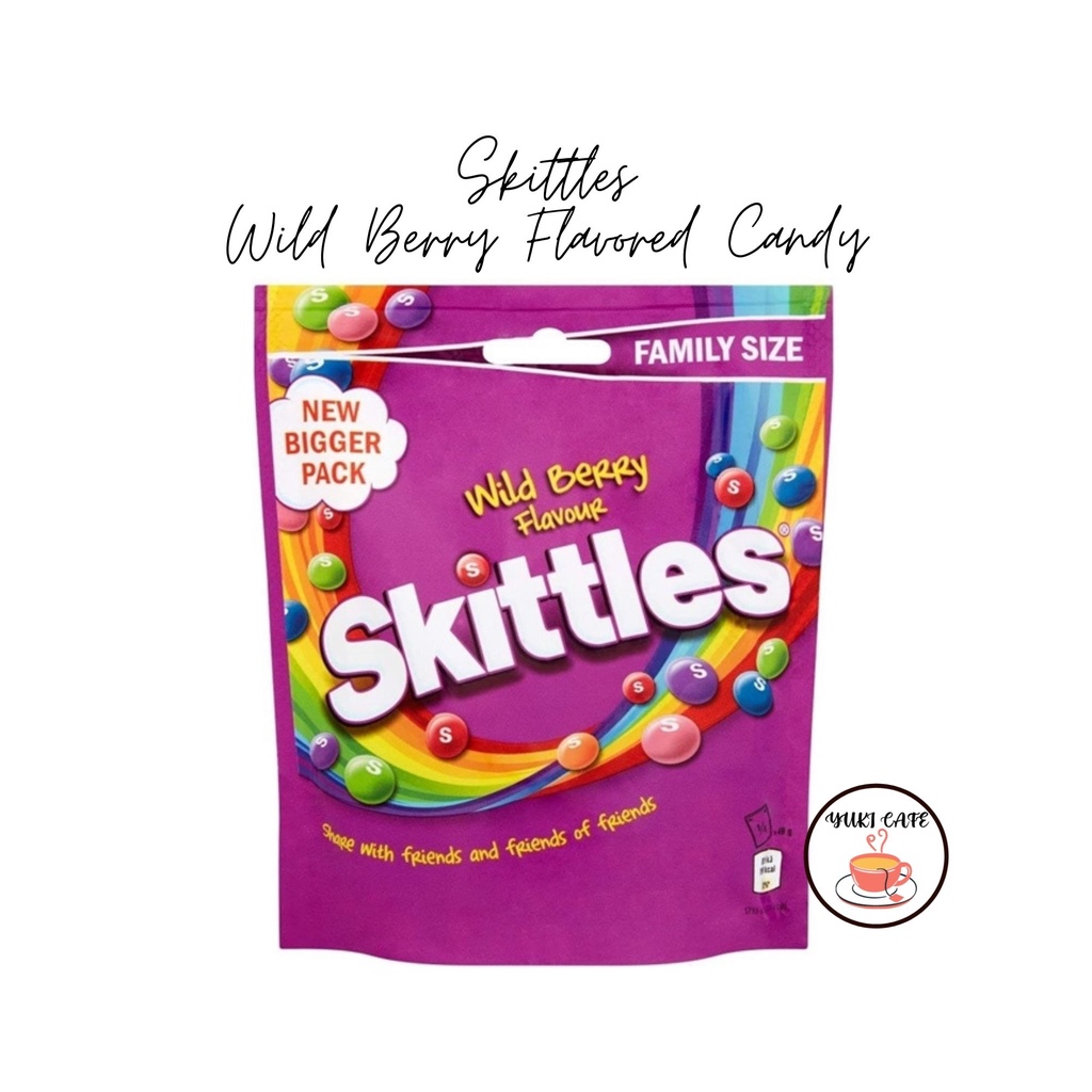 

PERMEN - SKITTLES WILD BERRY FLAVORED CANDY