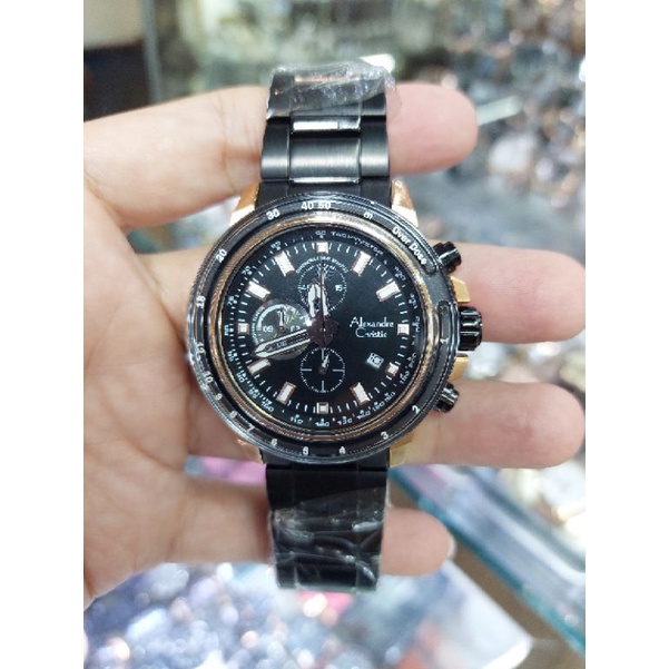 Alexander cristie tali rantai variasi warna pria 6475 MC original 100%