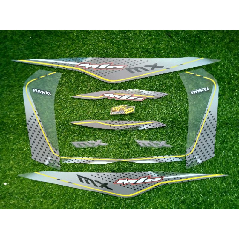 Striping Mio Soul MX Transparan Variasi