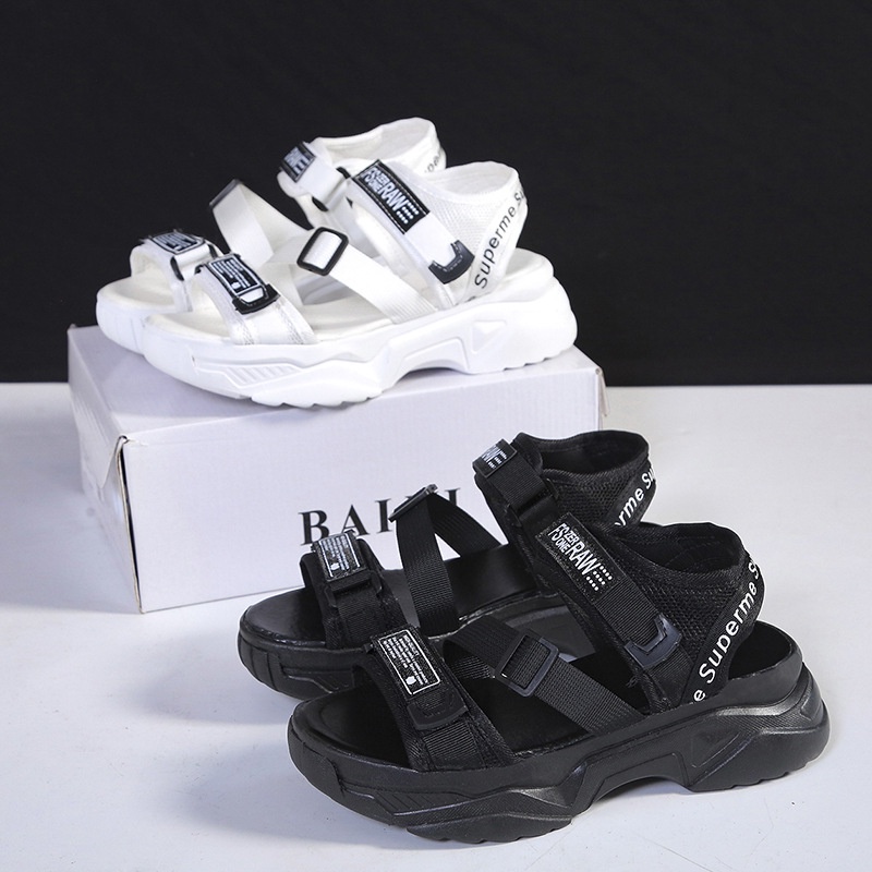 BS Sandal Wedges Sepatu Wanita Premium S-14